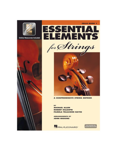 Essential Elements for Strings - Book 1 with EEi | Cello Sheet Music and Online Audio | Hal Leonard Essential Elements Series