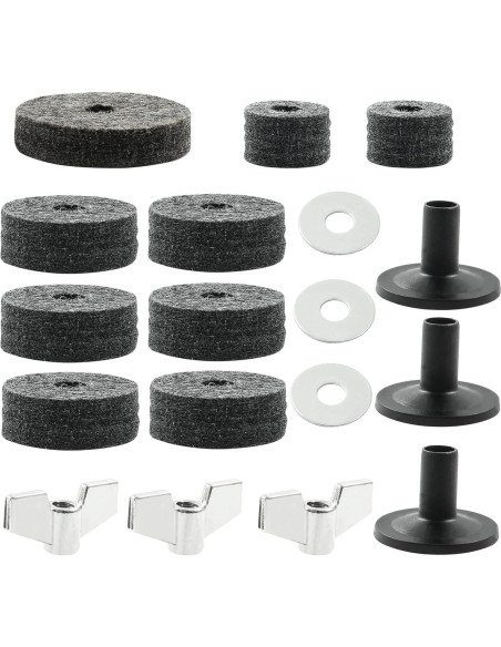 Juego de Accesorios Piutouyar 18 Piezas Fieltro Gris