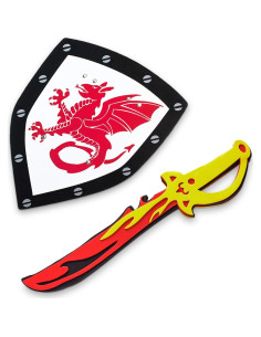Conjunto Espada y Escudo de Espuma Super Z Outlet 2 Piezas 2