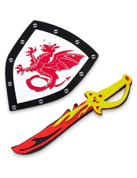 Conjunto Espada y Escudo de Espuma Super Z Outlet 2 Piezas