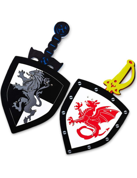 Conjunto Espada y Escudo de Espuma Super Z Outlet 2 Piezas