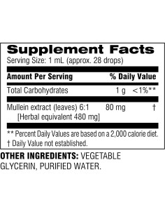 Extracto Líquido de Hoja de Mullein Botanic Choice 30 ml 2