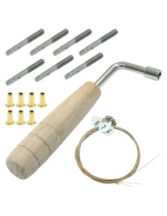Kit de Cuerdas y Clavos para Arpa de Lira Zorfeter 7 Pcs