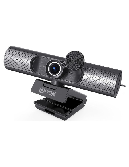 Cámara Web Oivom 1080P con Micrófono y Altavoz 3 en 1