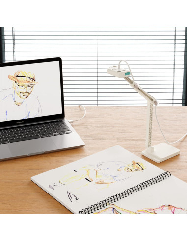 Cámara de Documentos OKIOCAM S2 Full HD 1440p para iPad