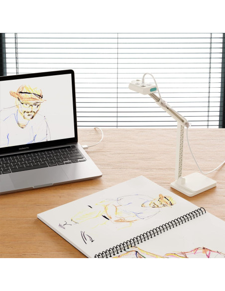 Cámara de Documentos OKIOCAM S2 Full HD 1440p para iPad