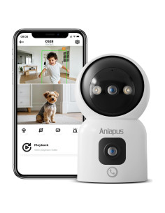 Cámara de Seguridad Anlapus C528 4MP Doble Lente WiFi