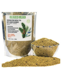 Té de Aguja de Pino Verde Siberiano con Bayas de Enebro 200g