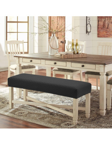 Funda de Banco Impermeable Fuloon 119-130cm Negro