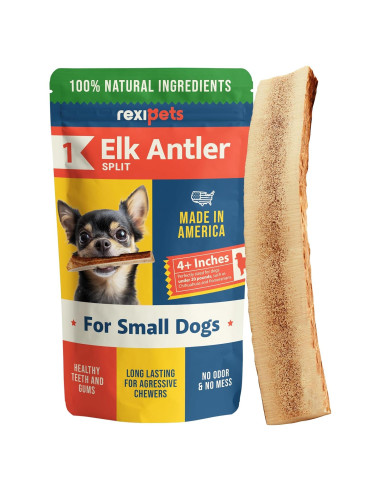 Astas de Alce para Perros REXIPETS - Pequeñas y Naturales