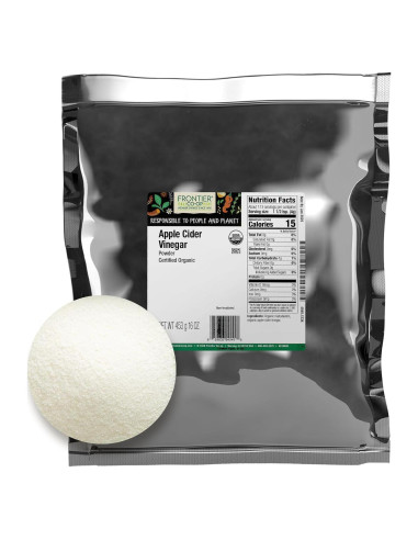 Polvo de Vinagre de Sidra de Manzana Orgánico Frontier 454g