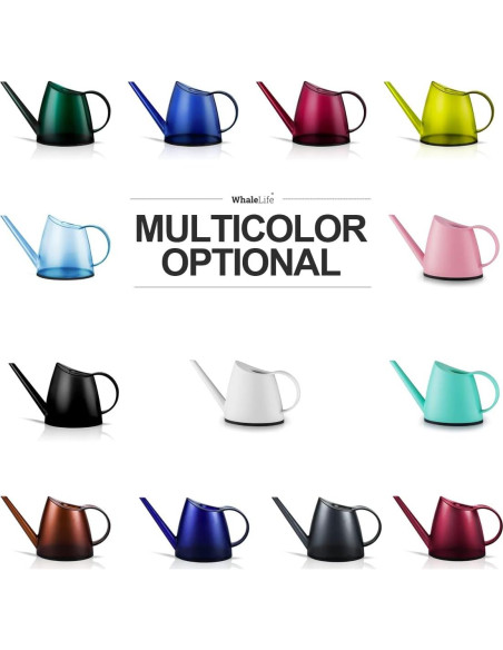 Regadera Interior WhaleLife 1.4L Verde Pino para Bonsai