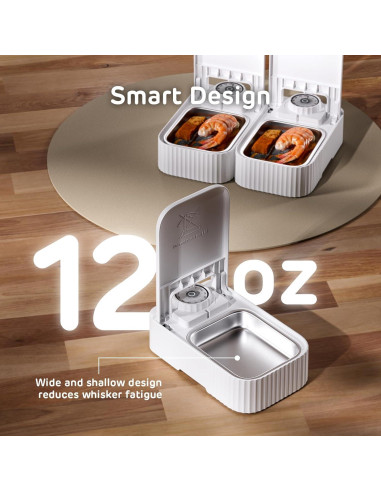 Alimentador Automático iPettie para Perros y Gatos 710ml