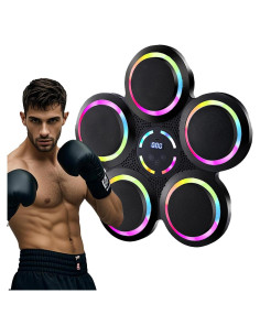 Máquina de Boxeo Musical BABONA 2025 con Guantes Premium