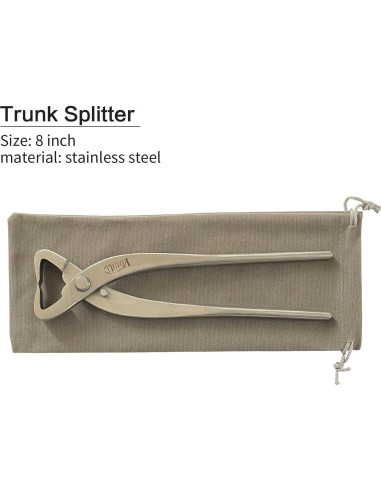 Divisoras de Tronco Vouiu 210 mm Acero Inoxidable