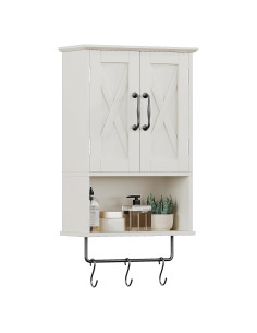 Armario de Medicina ChooChoo MC2303 Blanco con Estante Ajustable