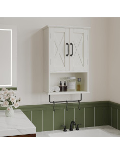 Armario de Medicina ChooChoo MC2303 Blanco con Estante Ajustable 2