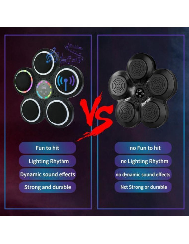 Máquina de Boxeo Musical BABONA 2025 con Guantes Premium