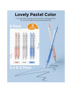 Set de Lápices Mecánicos Nicpro 25 Piezas 0.5 y 0.7 mm 2