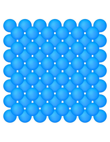 Hanaive 100 Pelotas de Tenis de Mesa 40mm Multicolores