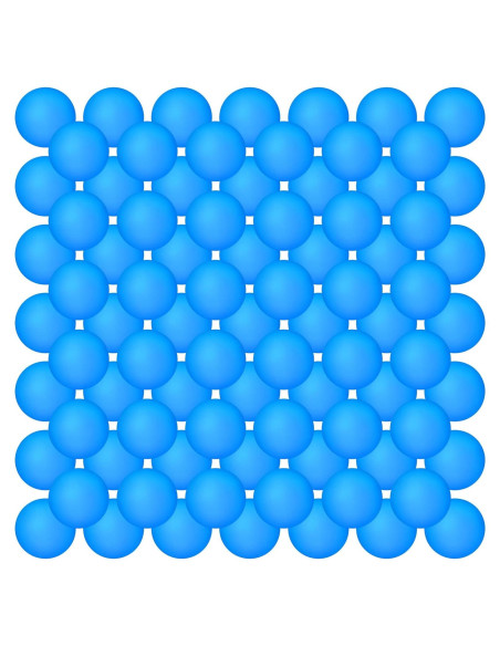 Hanaive 100 Pelotas de Tenis de Mesa 40mm Multicolores