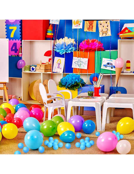 Hanaive 100 Pelotas de Tenis de Mesa 40mm Multicolores