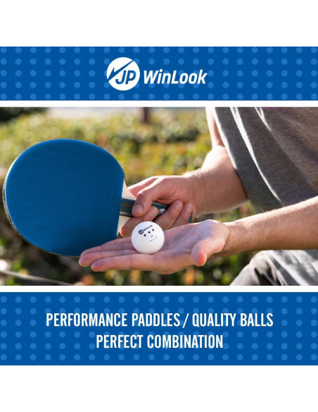 Conjunto de Palas de Ping Pong JP WinLook 4 Jugadores