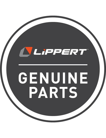 Protector de Puerta para RV Lippert 28" Aluminio Negro