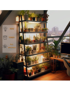 Luz de Crecimiento LED Rocoking 40W 316 LEDs Espectro Completo 2