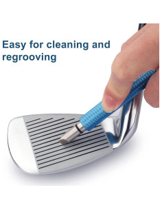 Afilador de ranuras Bulex para palos de golf - Acero inoxidable 2