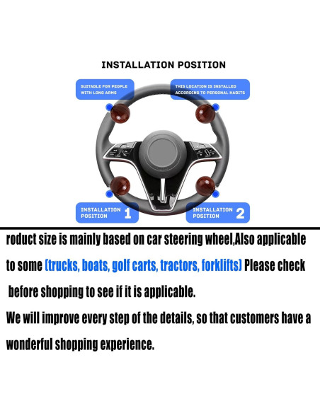 Girador de Volante vcoyeix Madera Durazno Antideslizante