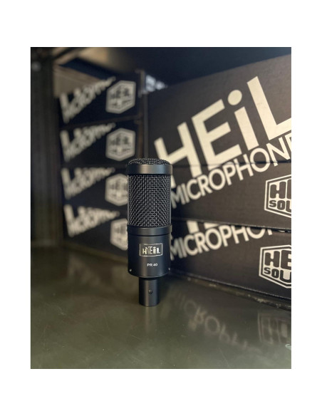 Micrófono Dinámico Heil PR 40 XLR para Streaming y Podcast