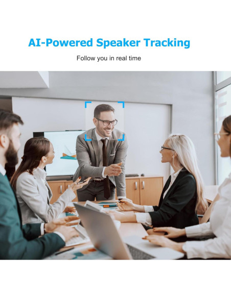 Webcam 4K PolaTab C4KHD con Micrófono y Altavoz Hi-Fi