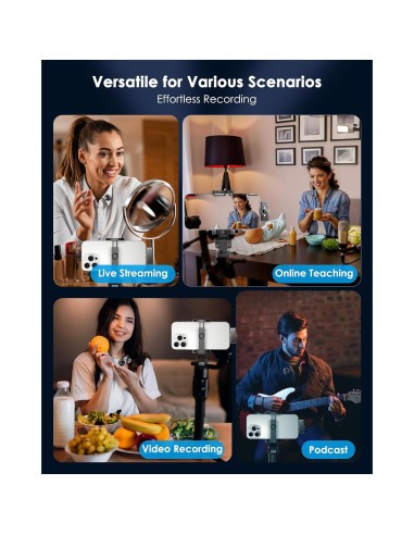 Micrófono Lavalier Inalámbrico Lincisoonic A6 USB-C 14h