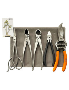 Juego de herramientas para bonsái VOUIU 5 piezas