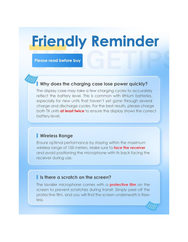 Micrófono Lavalier Inalámbrico Lincisoonic A6 USB-C 14h