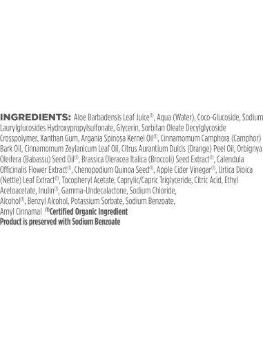 Champú Orgánico Avalon Organics Vinagre de Sidra 311g x6