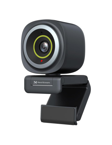 Cámara Web 4K NearStream V08AF con Micrófono y FOV Ajustable