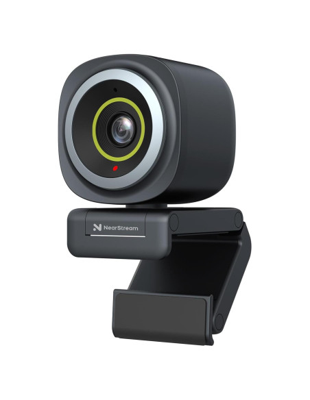 Cámara Web 4K NearStream V08AF con Micrófono y FOV Ajustable
