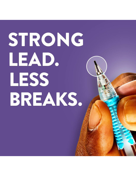 Lápices mecánicos Paper Mate Clearpoint 0.7mm, 10 unidades