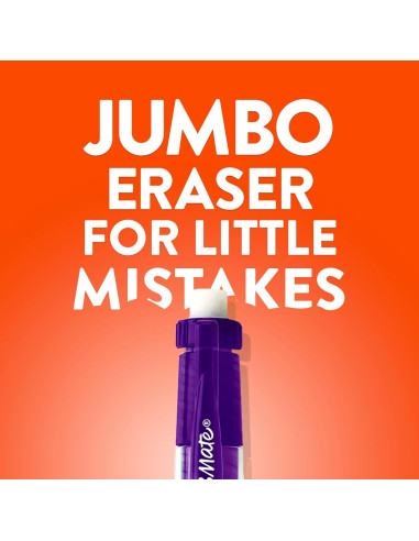 Lápices mecánicos Paper Mate Clearpoint 0.7mm, 10 unidades