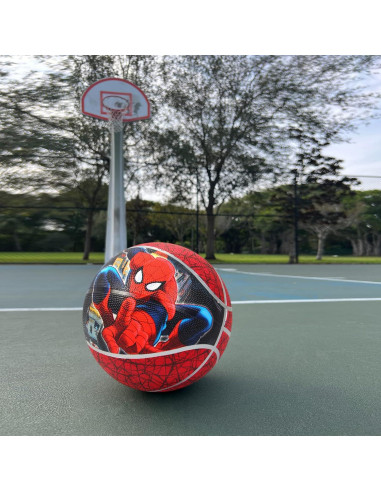 Balón de Baloncesto DECLIR Tamaño 5 para Niños Rojo