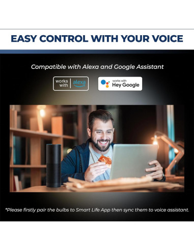 Bombillas LED E12 Smart Lightinginside 6W 500LM 16 Colores
