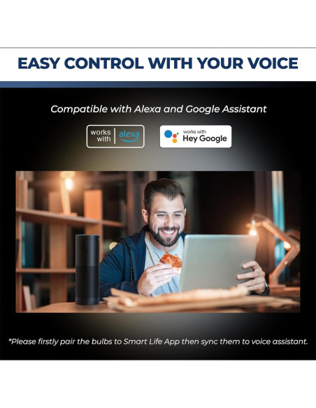 Bombillas LED E12 Smart Lightinginside 6W 500LM 16 Colores