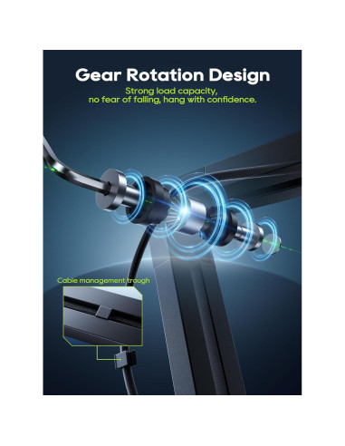 Brazo de Micrófono M01 Soporte Plegable 360 para Podcasting