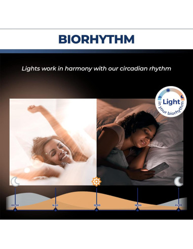 Bombillas LED E12 Smart Lightinginside 6W 500LM 16 Colores