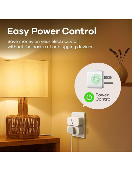 Enchufe Inteligente Linkind Matter 15A 1800W Control Remoto