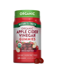 Gomitas de Vinagre de Sidra de Manzana Orgánico Nature's Truth 60 Unidades