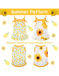 Conjunto Ropa para Mascotas Frienda 4 Piezas Mediano 2