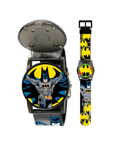 Reloj Batman para Niños con Sonido y Luz - BAT6000SR